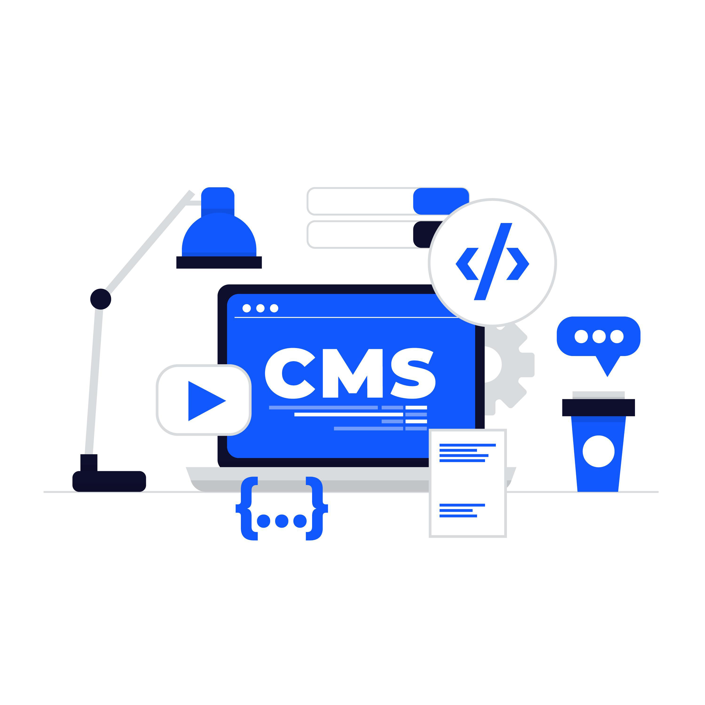 Иконка CMS - мощный инструмент для создания и управления веб-сайтами